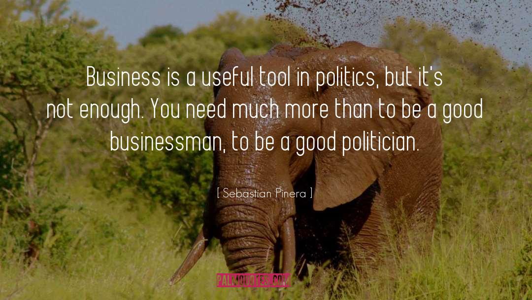 Good Politics quotes by Sebastian Pinera
