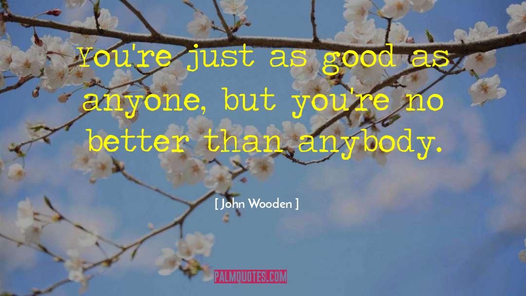 Good Purposes quotes by John Wooden