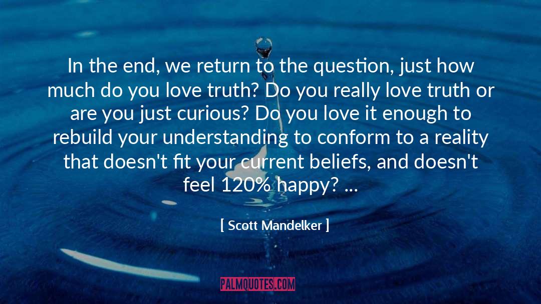 Good Question quotes by Scott Mandelker