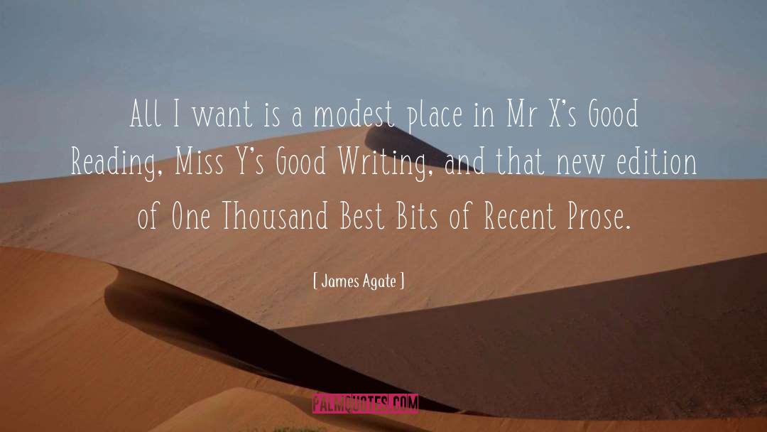 Good Reading quotes by James Agate