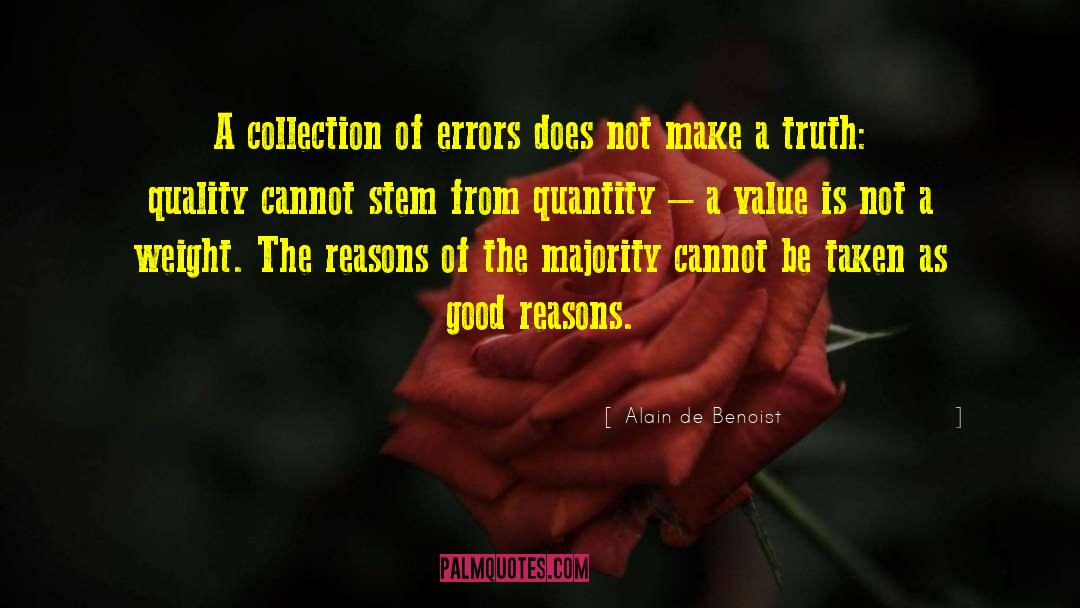 Good Reasons quotes by Alain De Benoist