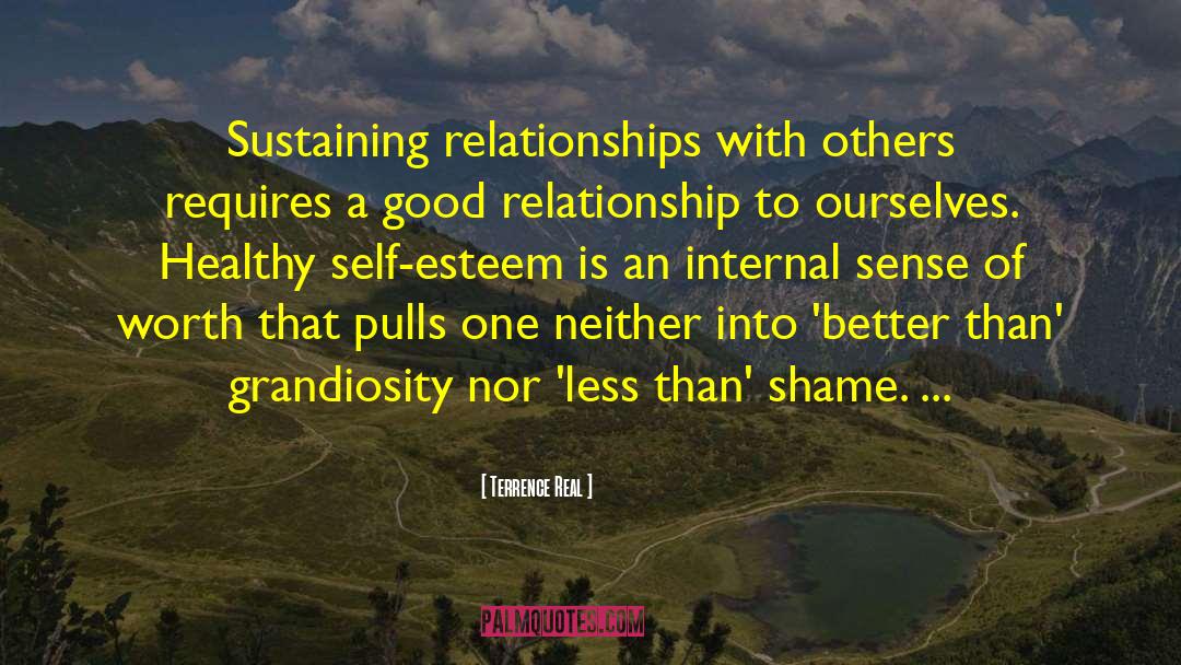 Good Relationship quotes by Terrence Real