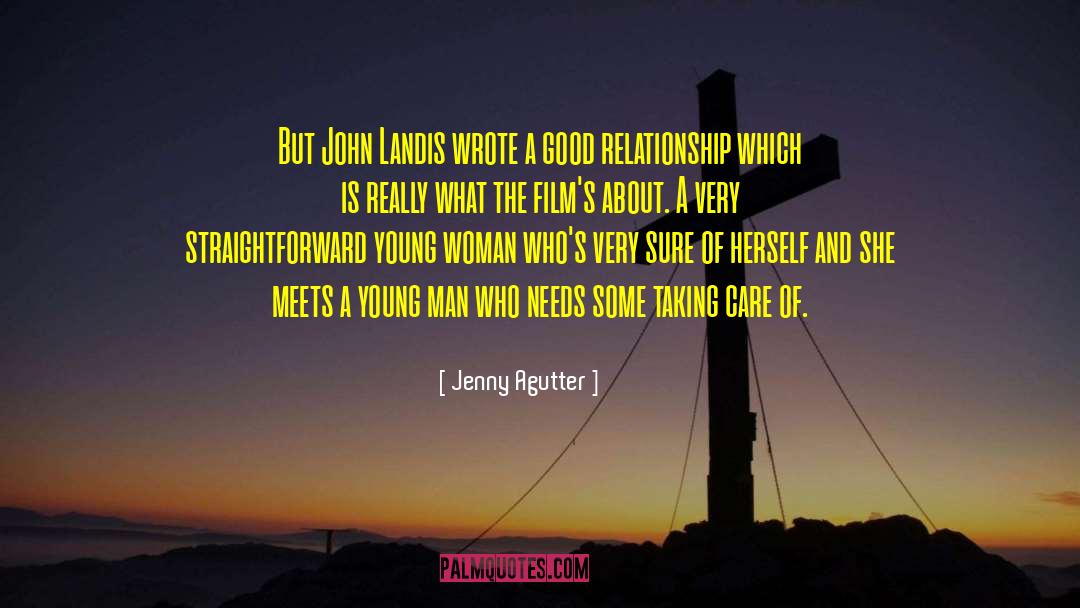 Good Relationship quotes by Jenny Agutter