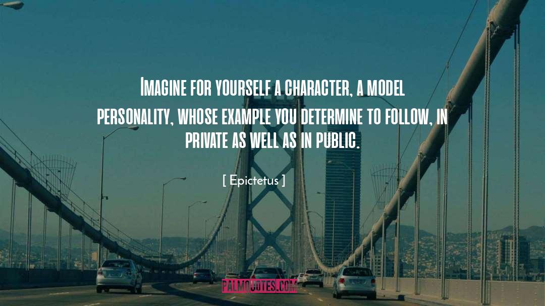 Good Role Models quotes by Epictetus