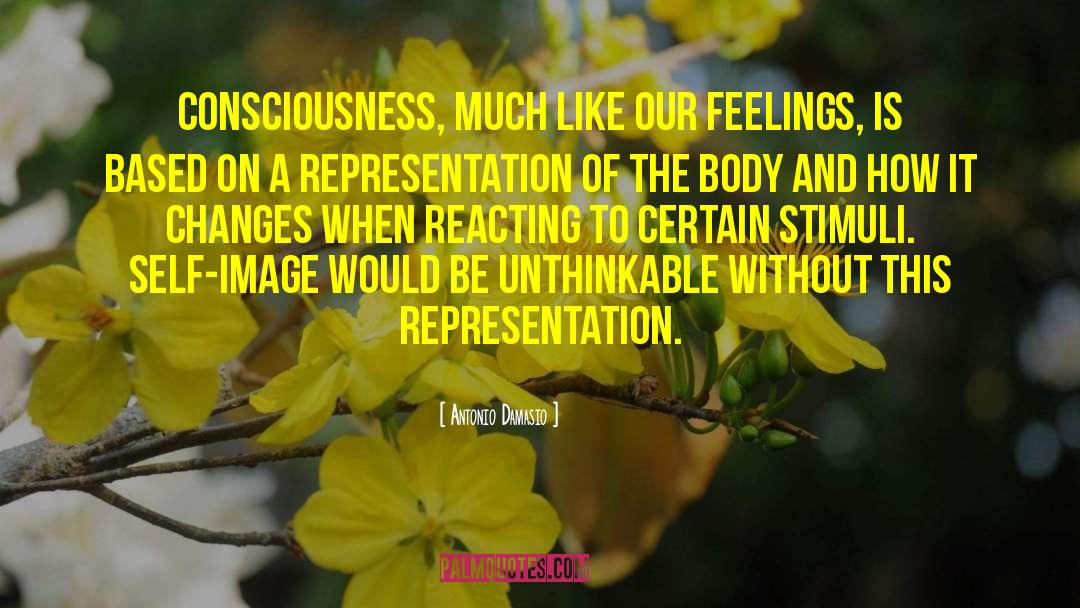 Good Self Image quotes by Antonio Damasio