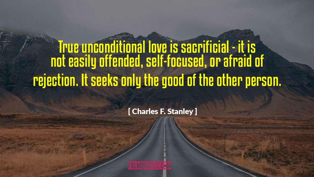 Good Self Love quotes by Charles F. Stanley