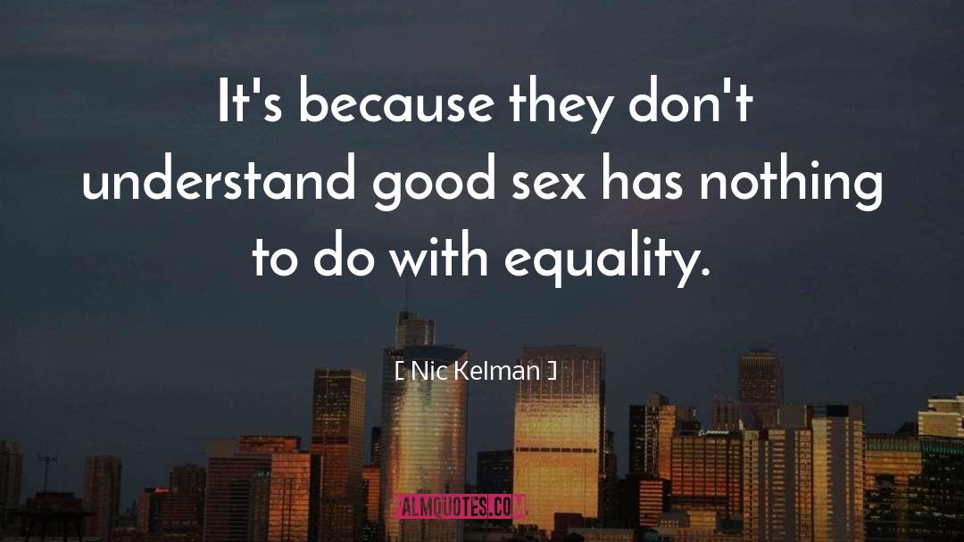 Good Sex quotes by Nic Kelman