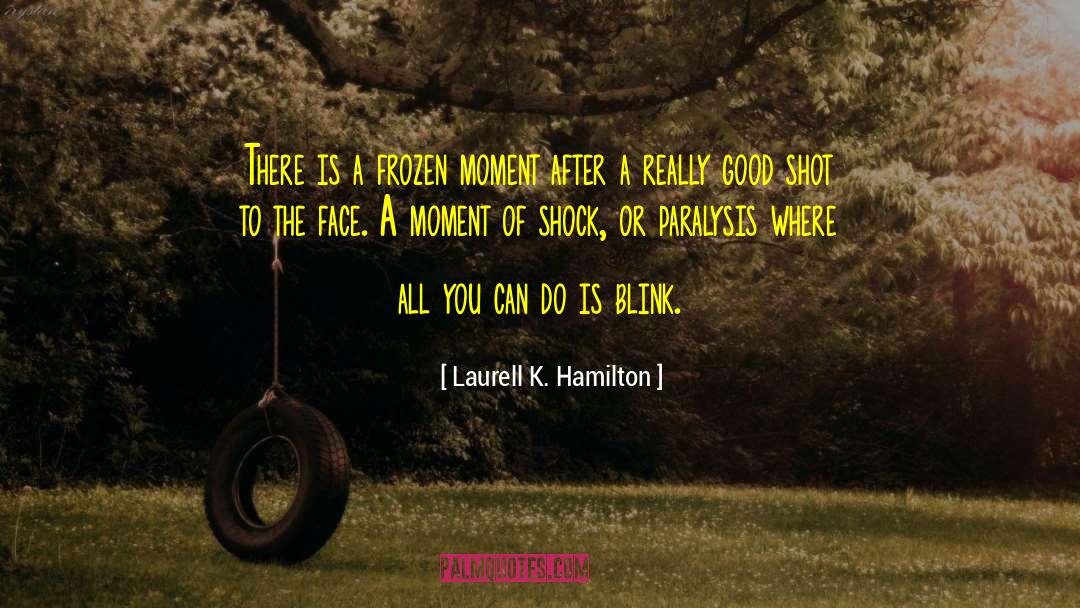 Good Shot quotes by Laurell K. Hamilton