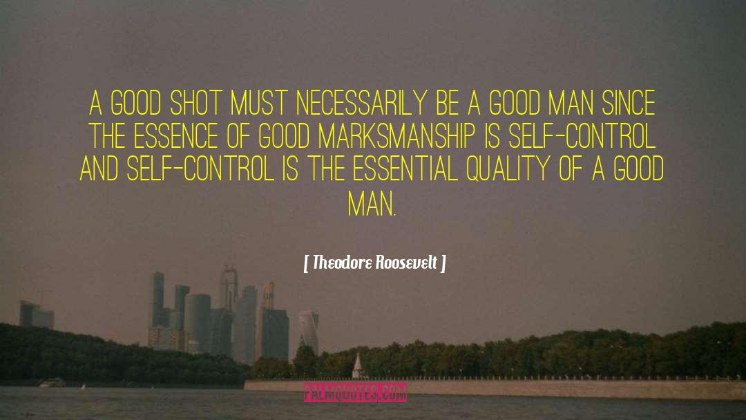 Good Shot quotes by Theodore Roosevelt