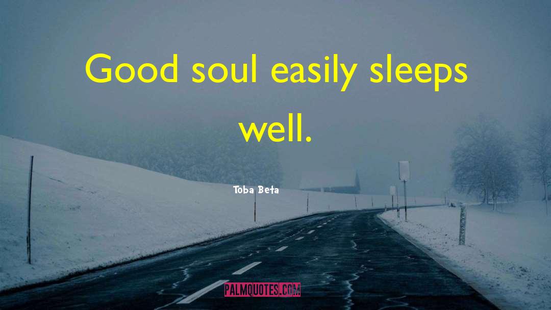 Good Sleep quotes by Toba Beta