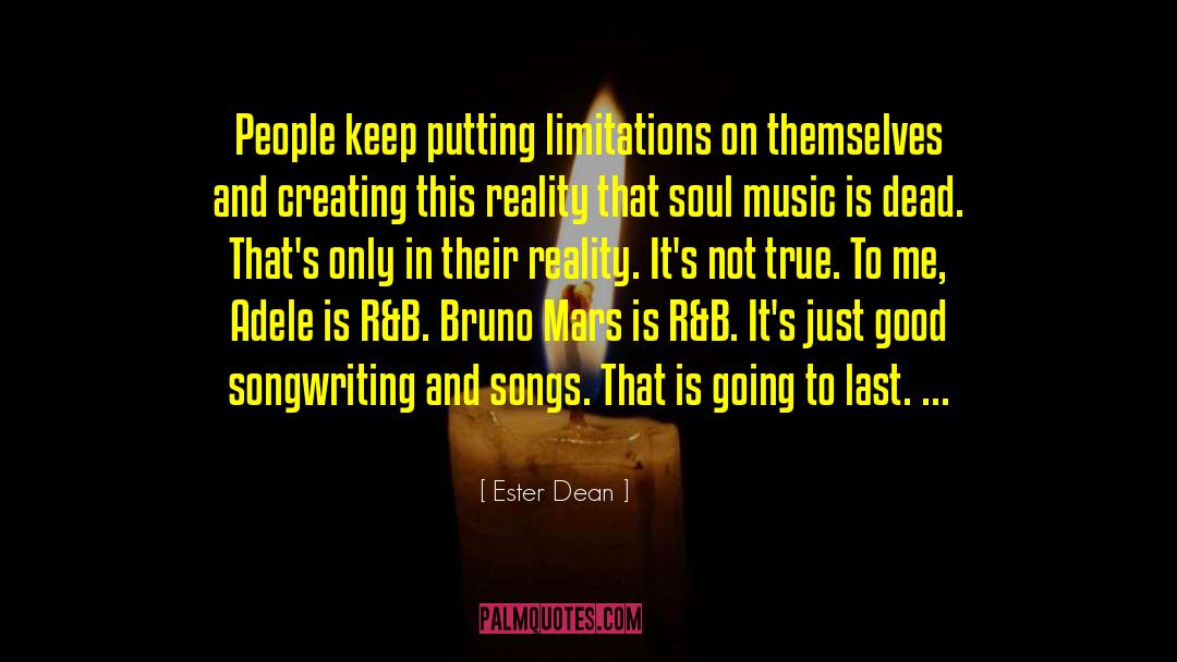 Good Soul quotes by Ester Dean