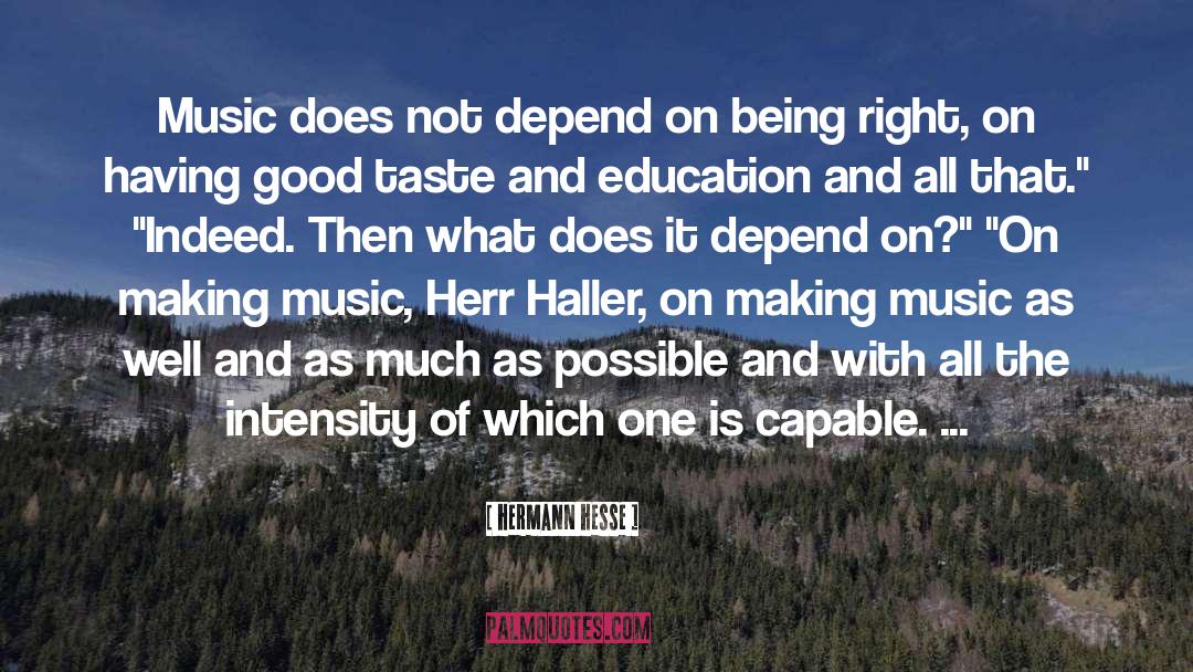 Good Taste quotes by Hermann Hesse