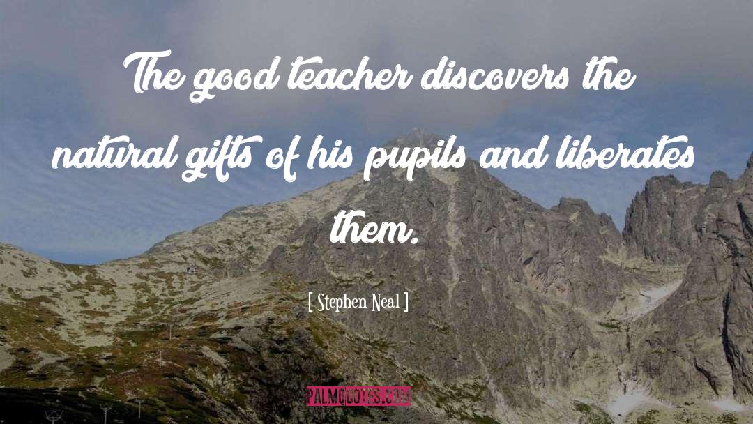 Good Teacher quotes by Stephen Neal