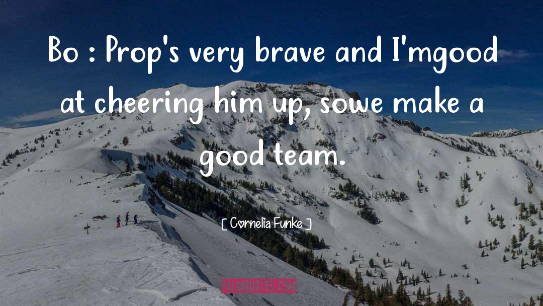 Good Team quotes by Cornelia Funke