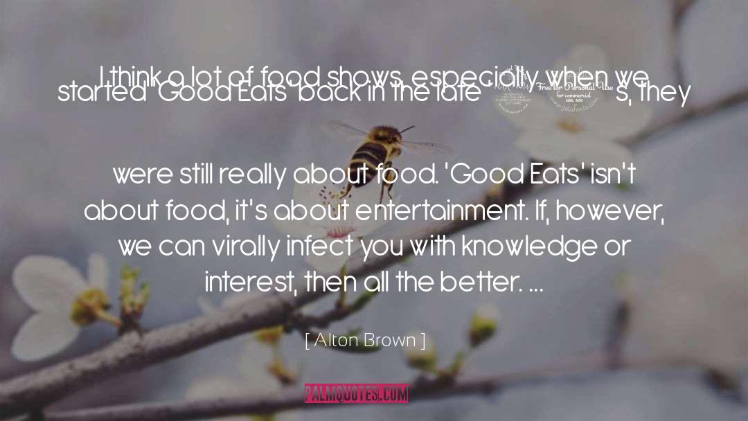Good Thinking quotes by Alton Brown