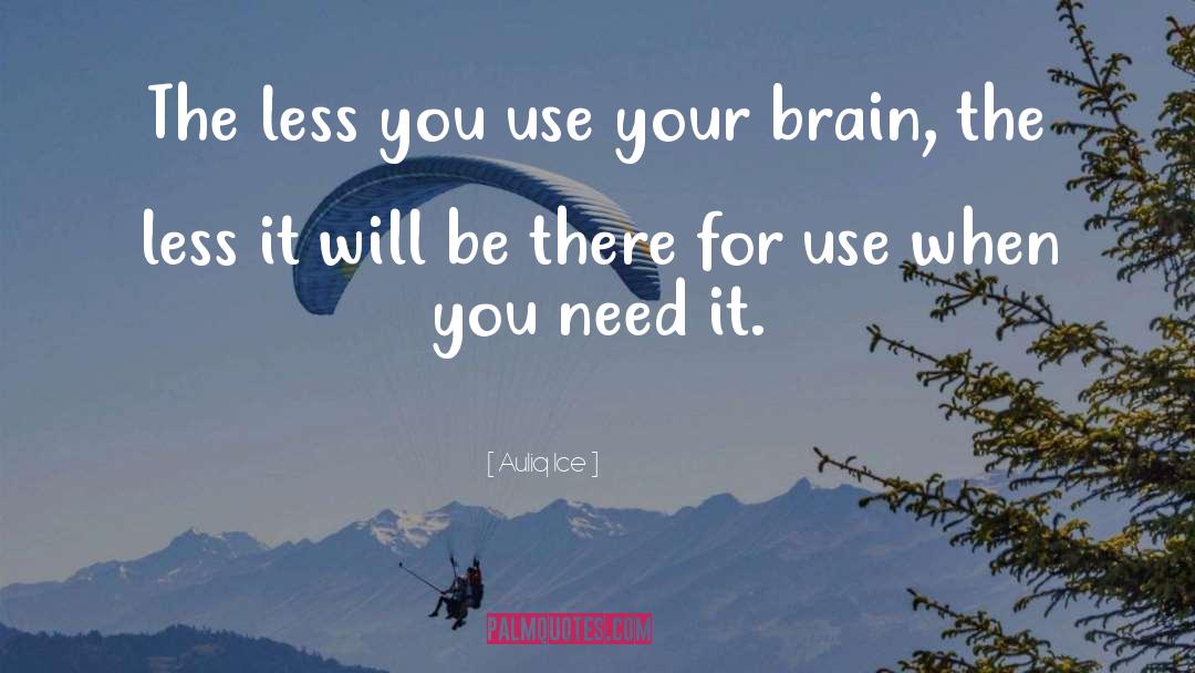 Good Thinking quotes by Auliq Ice