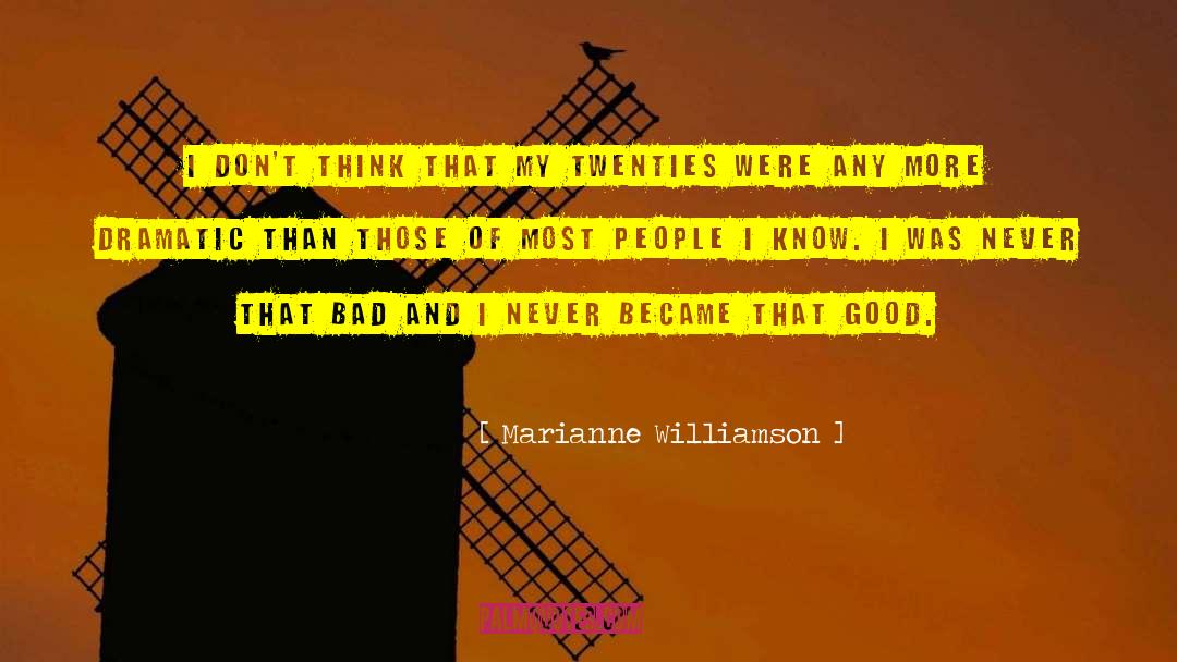 Good Thinking quotes by Marianne Williamson