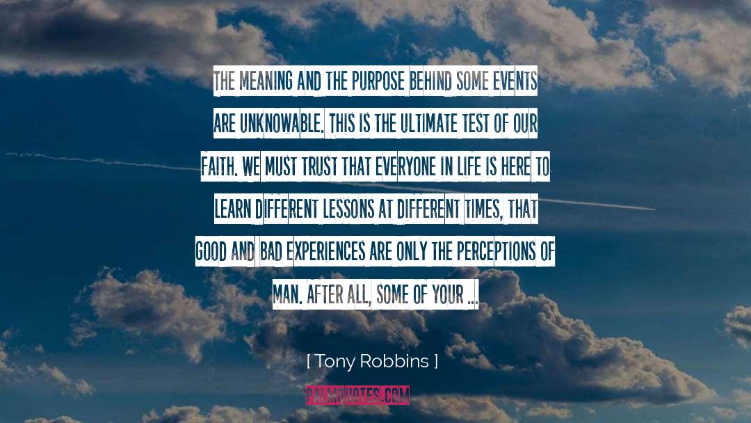 Good Times After Bad Times quotes by Tony Robbins