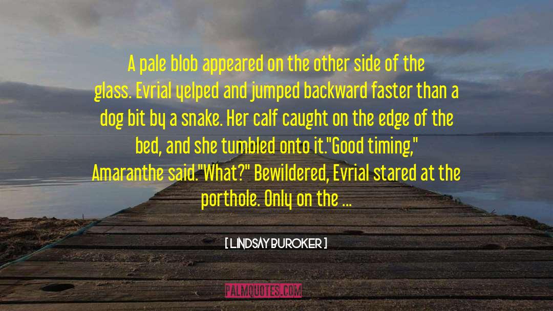 Good Timing quotes by Lindsay Buroker