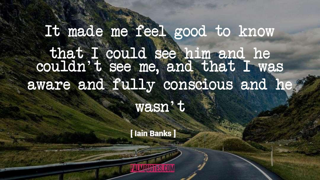 Good To Know quotes by Iain Banks