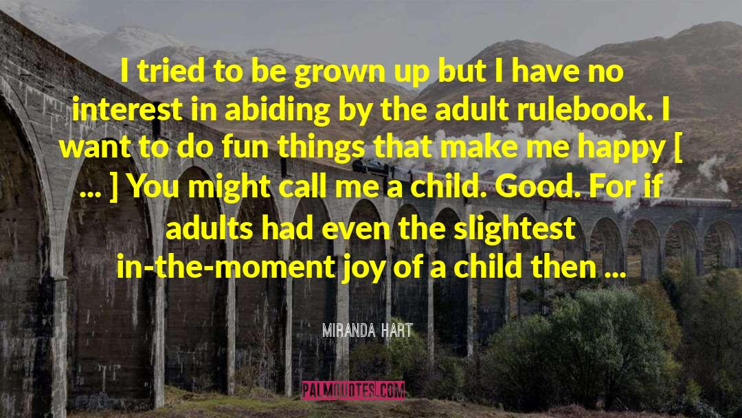 Good Values quotes by Miranda Hart