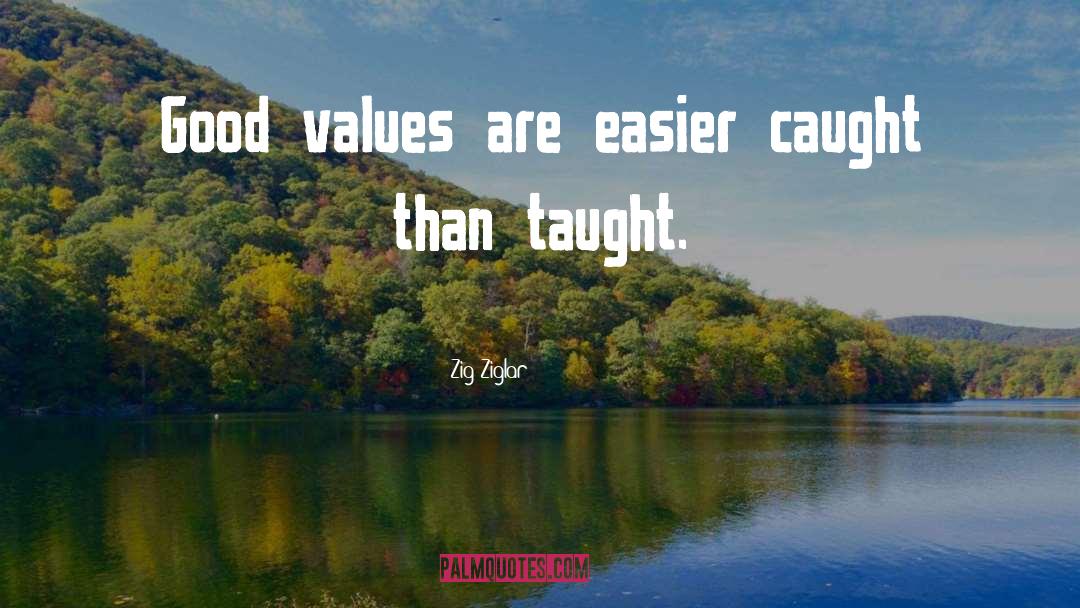 Good Values quotes by Zig Ziglar