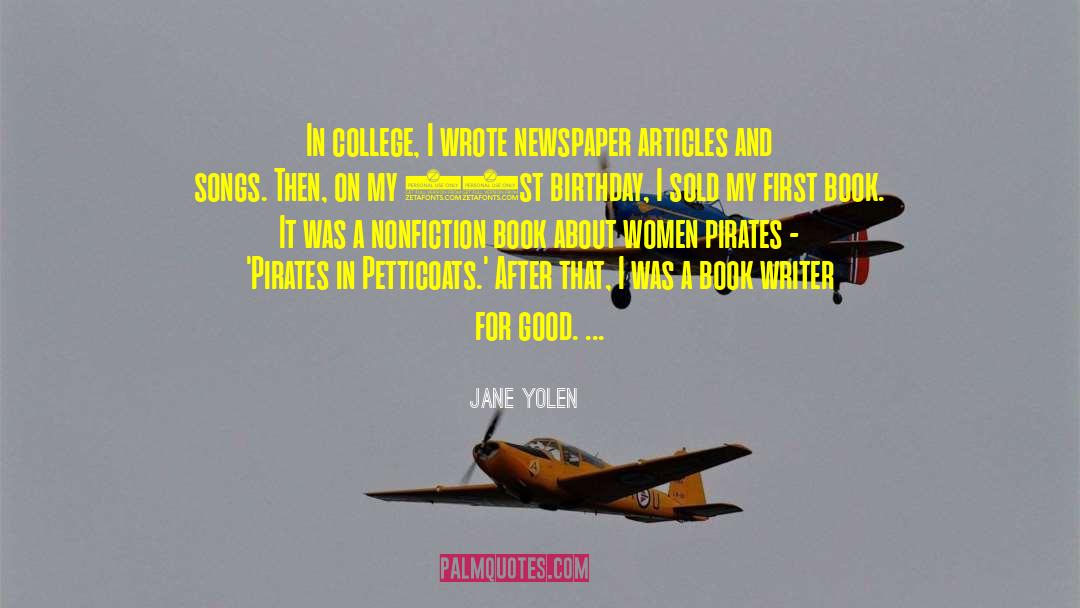 Good Verse quotes by Jane Yolen