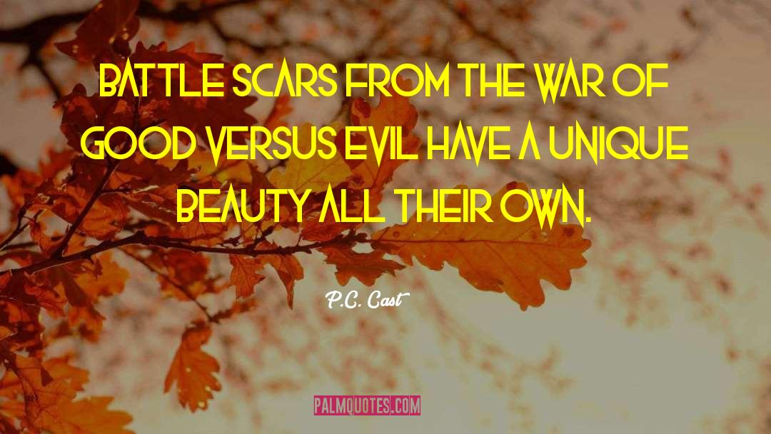 Good Versus Evil quotes by P.C. Cast