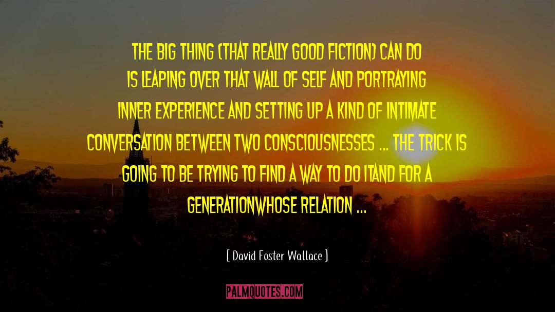 Good Wall Art quotes by David Foster Wallace