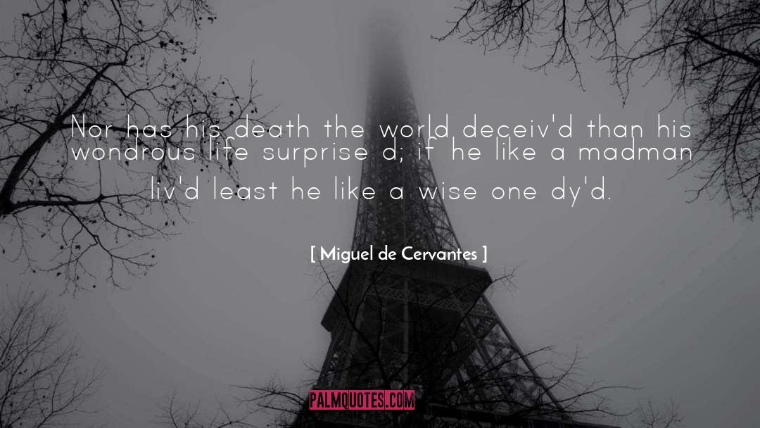 Good Wise Life quotes by Miguel De Cervantes