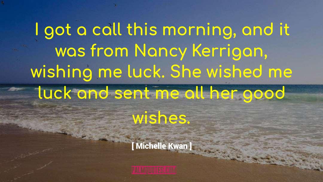 Good Wishes quotes by Michelle Kwan