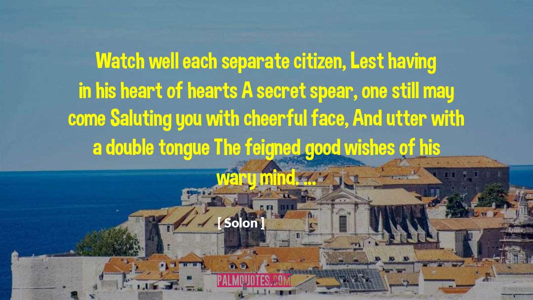 Good Wishes quotes by Solon