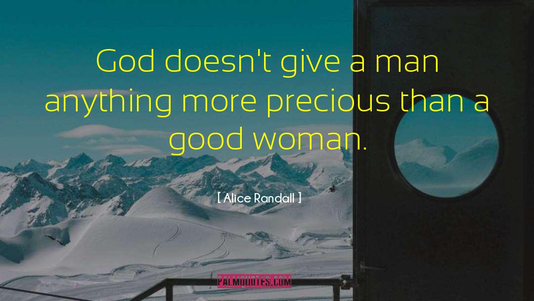 Good Woman quotes by Alice Randall