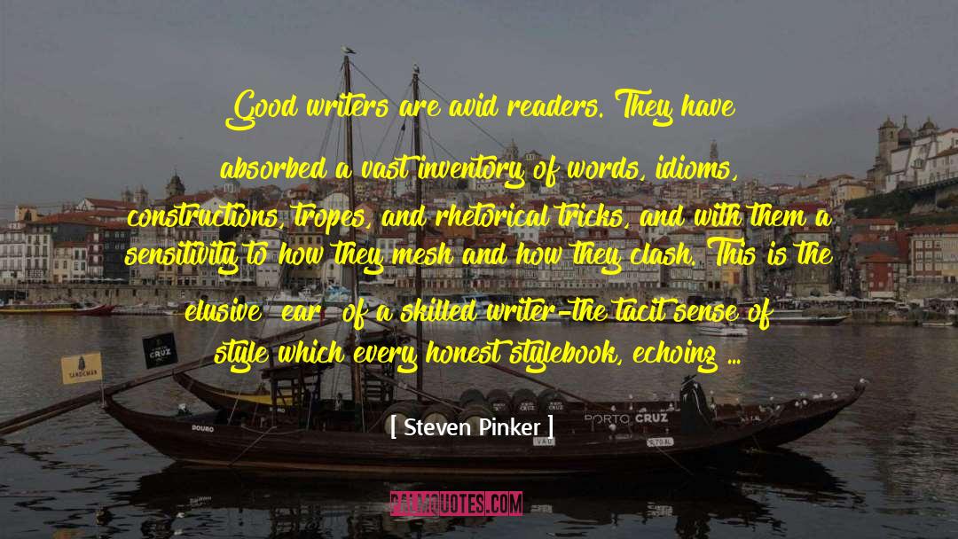 Good Writers quotes by Steven Pinker