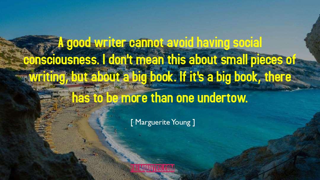 Good Writers quotes by Marguerite Young