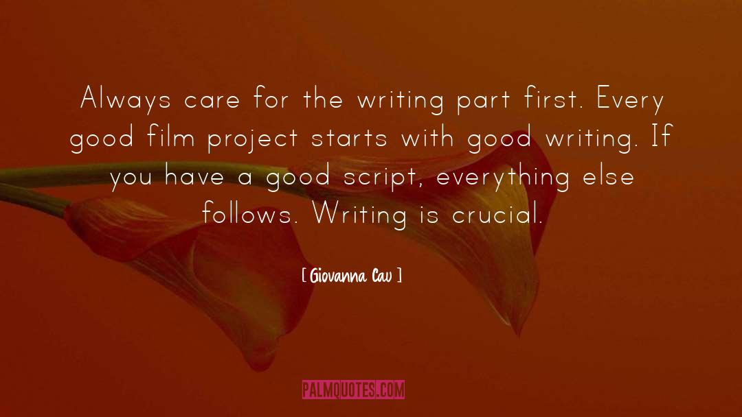 Good Writing quotes by Giovanna Cau