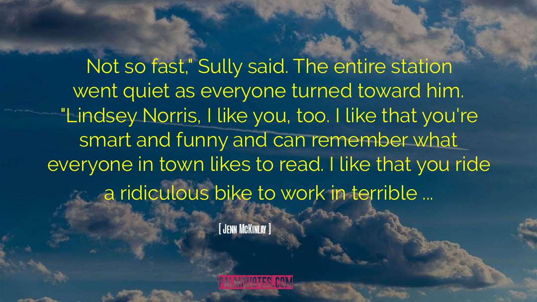 Goodales Bike quotes by Jenn McKinlay