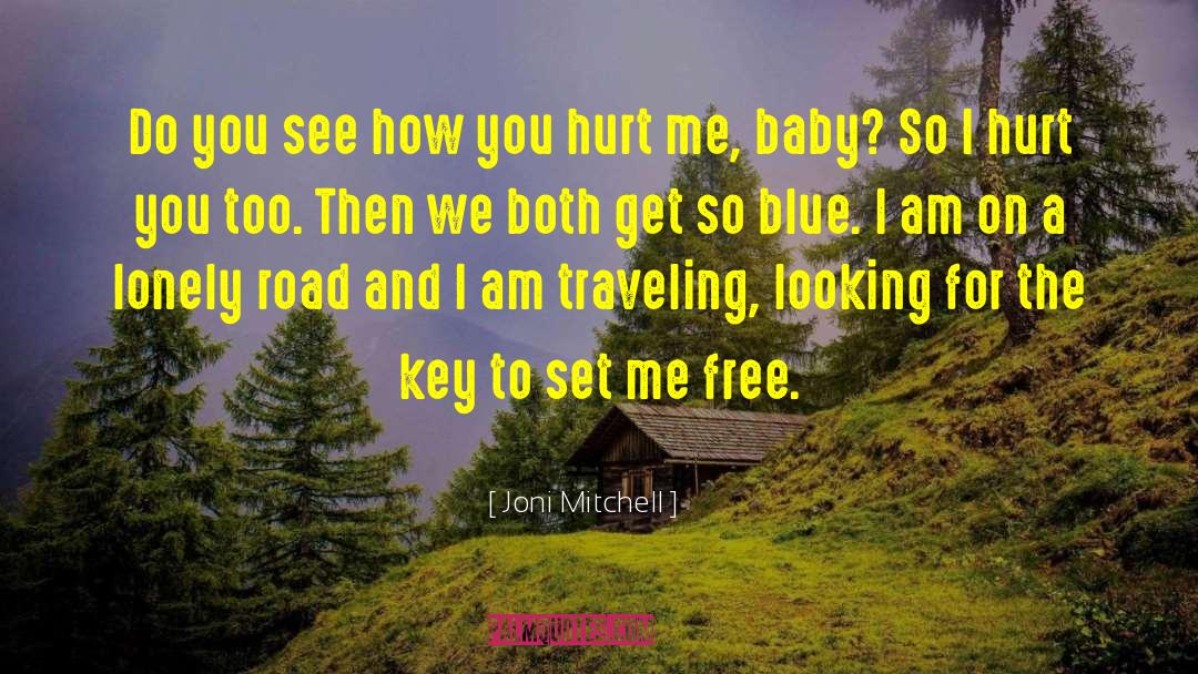 Goodbye Baby Blue quotes by Joni Mitchell