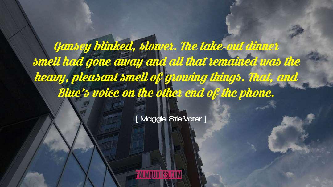 Goodbye Blues quotes by Maggie Stiefvater