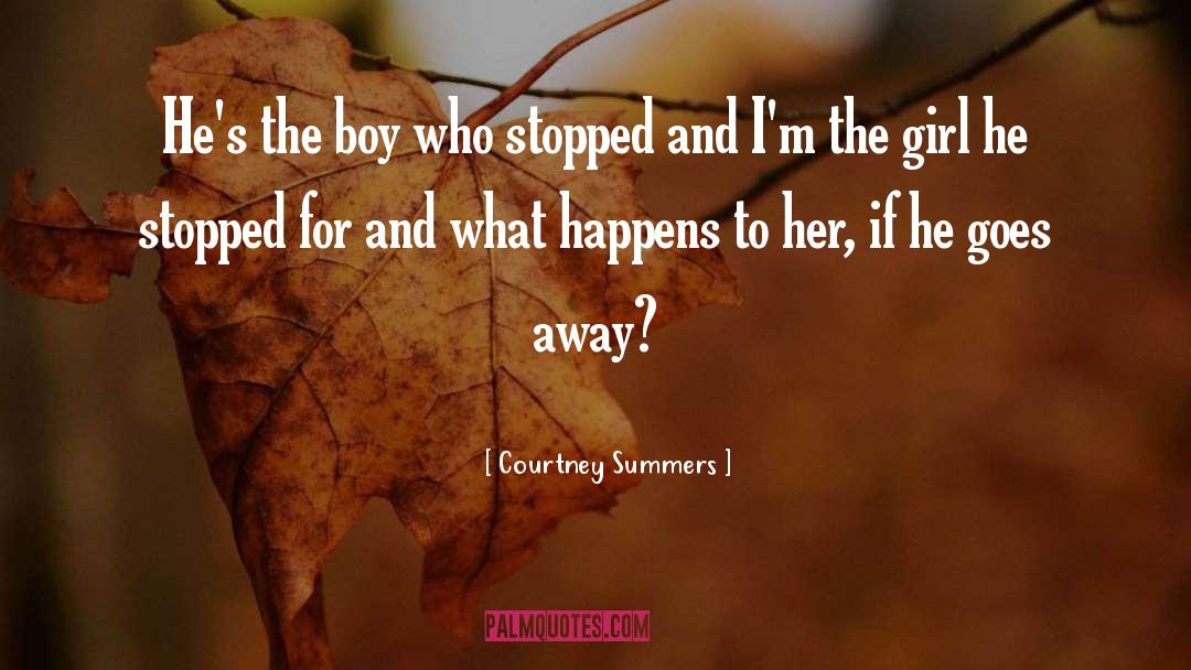 Goodbye Girl quotes by Courtney Summers