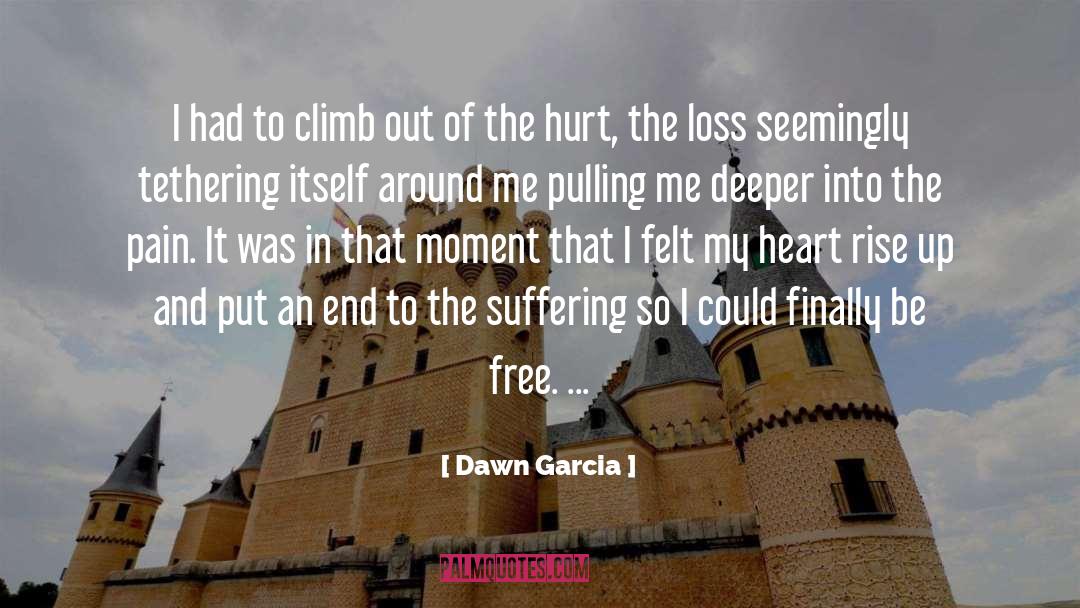 Goodbye Hurt And Pain quotes by Dawn Garcia