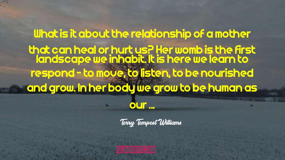 Goodbye Hurt And Pain quotes by Terry Tempest Williams