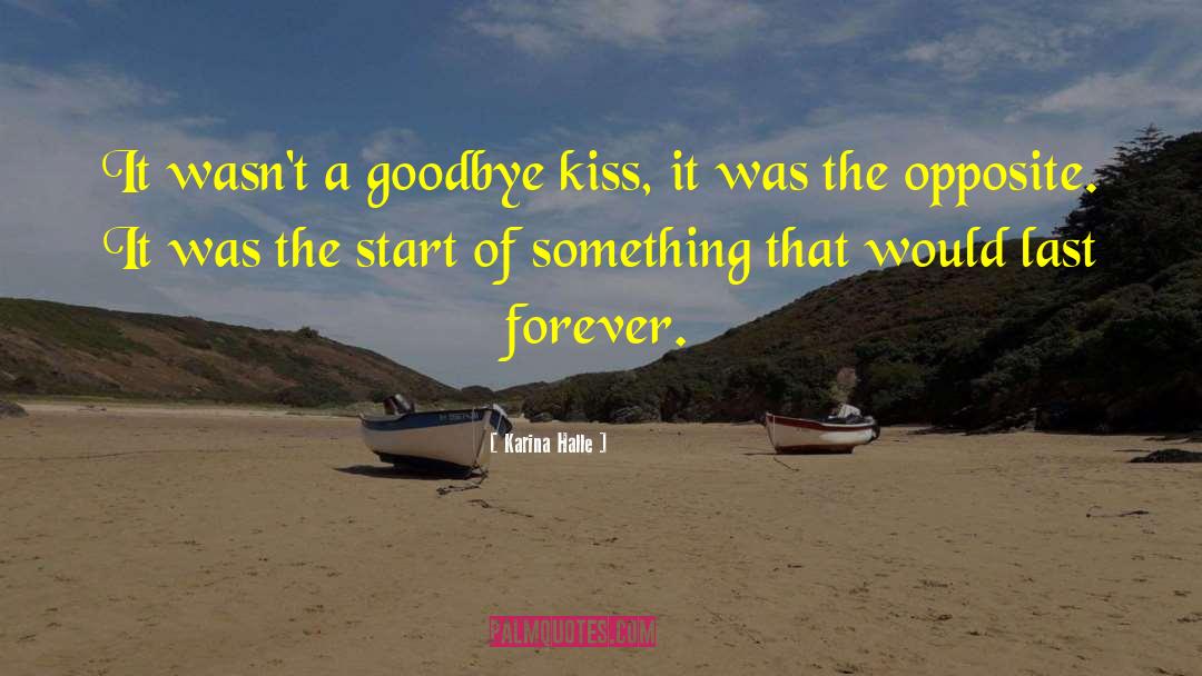 Goodbye Kiss quotes by Karina Halle