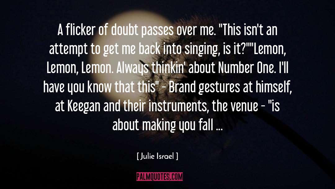 Goodbye Lemon quotes by Julie Israel