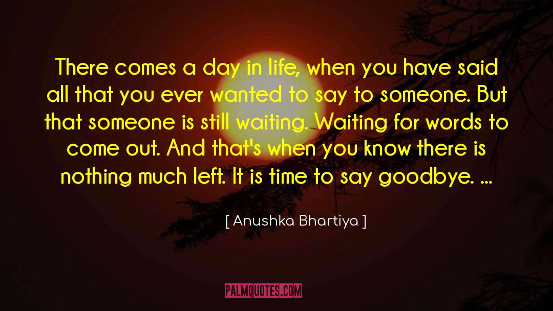 Goodbye Mumbai quotes by Anushka Bhartiya