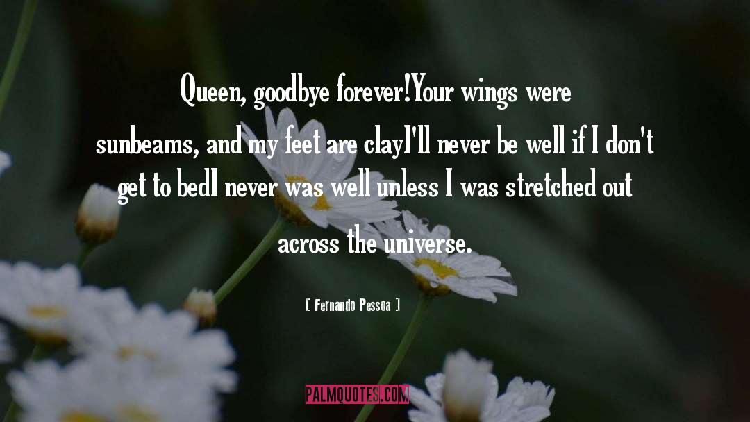 Goodbye quotes by Fernando Pessoa