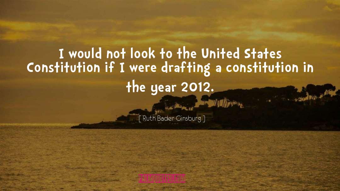 Goodbye Year 2012 quotes by Ruth Bader Ginsburg