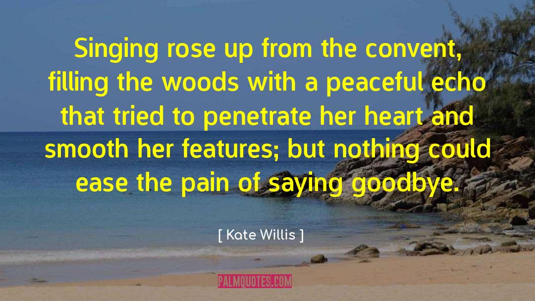 Goodbyes quotes by Kate Willis