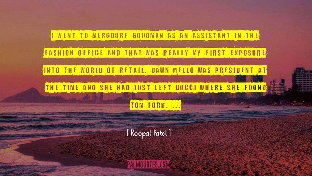 Goodman quotes by Roopal Patel