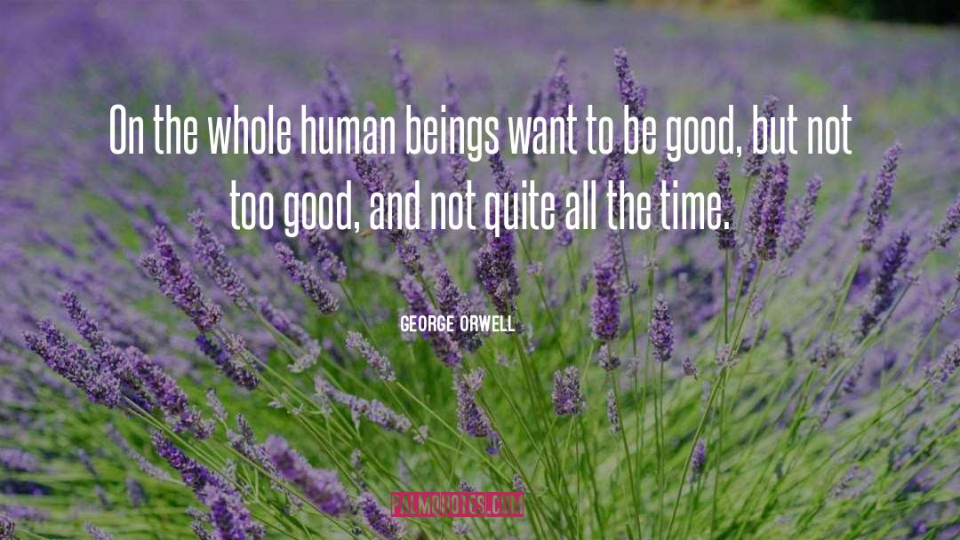 Goodness And Badness quotes by George Orwell